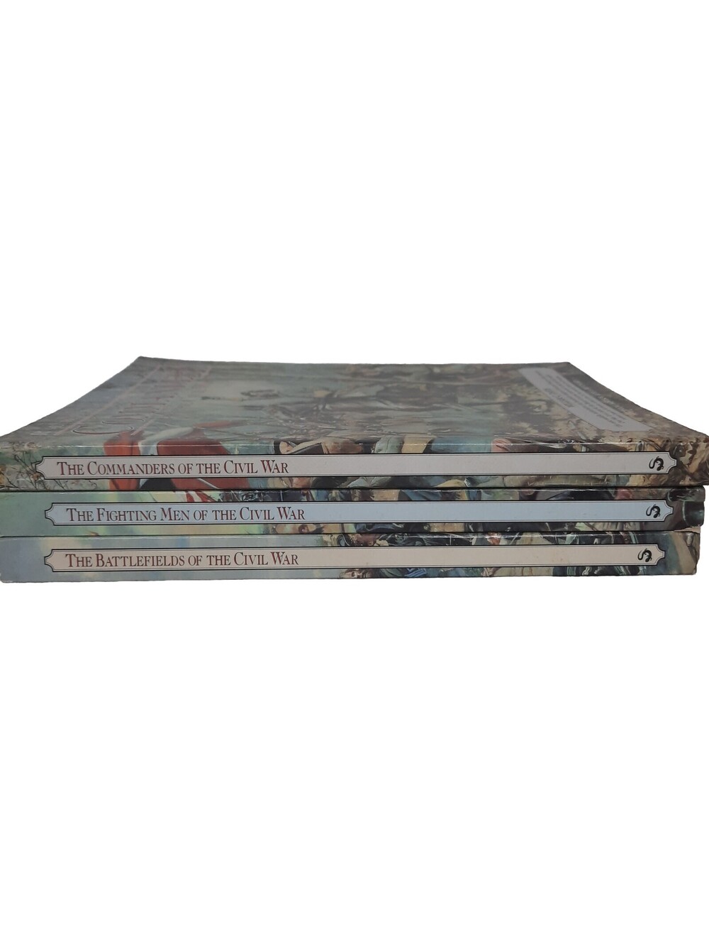 Books 3 Vol Set Civil War Batlefields Fighting Men Commanders William Davis